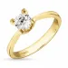 Zirkon Ring aus 8 Karat Gold