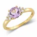 Amethyst Ring aus 9 Karat Gold