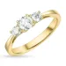 Zirkon Ring aus 9 Karat Gold