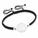 Runder lebensbaum armband aus silber und anhänger aus silber