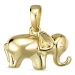 Elefant Anhänger aus 8 Karat Gold