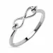 infinity Ring aus Silber