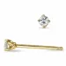 2 x 0,05 ct Kampagne - Diamant Ohrstecker in 14 Karat Gold mit Diamant 