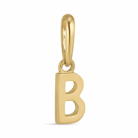 buchstab b Anhänger aus 9 Karat Gold