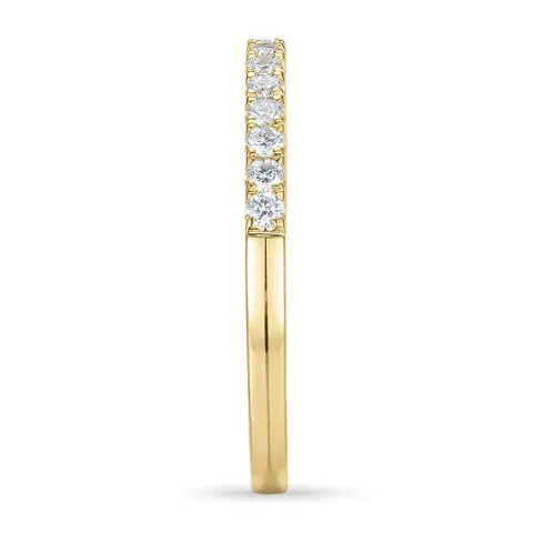 Brillant Memoirering in 14 Karat Gold 0,225 ct