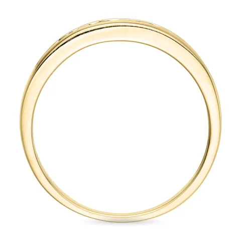 Smaragd Gold Ring in 14 Karat Gold 0,11 ct 0,21 ct