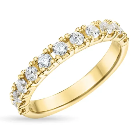 Zirkon Ring aus 9 Karat Gold