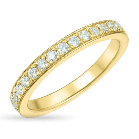 Zirkon Ring aus 9 Karat Gold