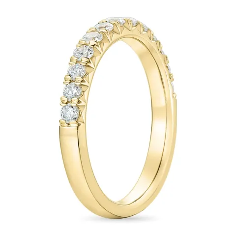 Zirkon Goldring aus 9 Karat Gold