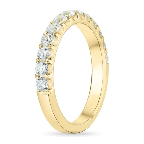 Zirkon Goldring aus 9 Karat Gold