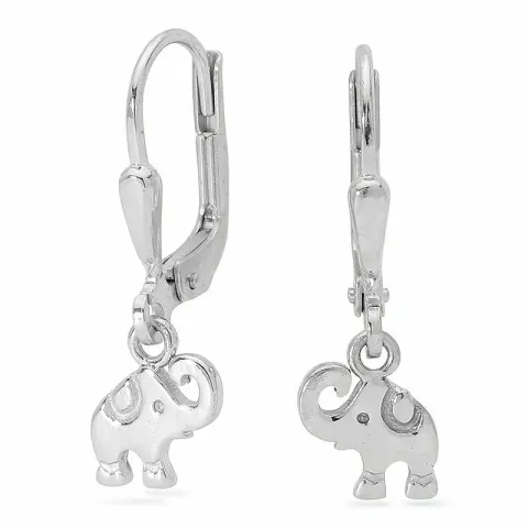 Elefant Ohrringe in Silber