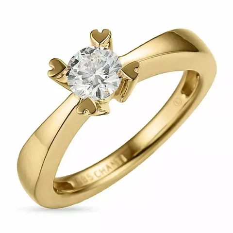 0,40 ct lab grown Diamant Ring in 14 Karat Gold 0,40 ct