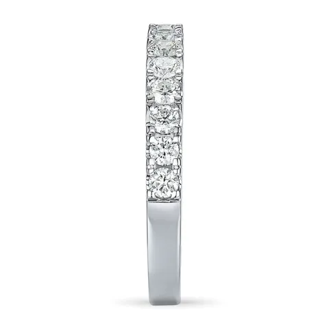 Diamant memoirering in 14 karat weißgold 0,48 ct