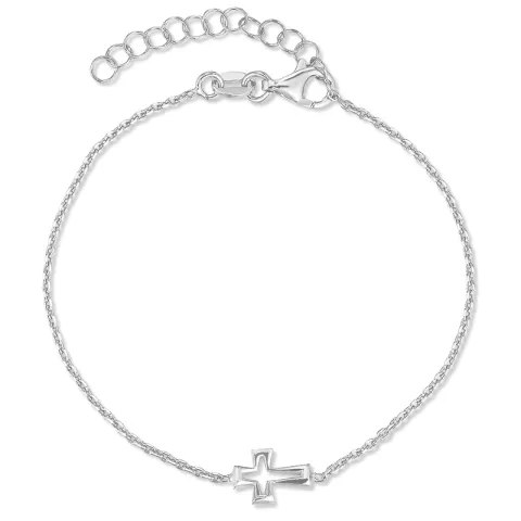 Kreuz Armband aus Silber