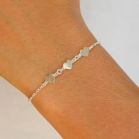 klein Herz Armband aus Silber