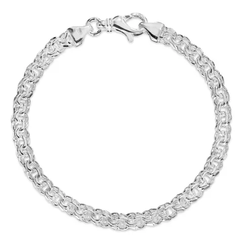 BNH Bismark-Armband aus Silber 18,5 cm x 5,0 mm