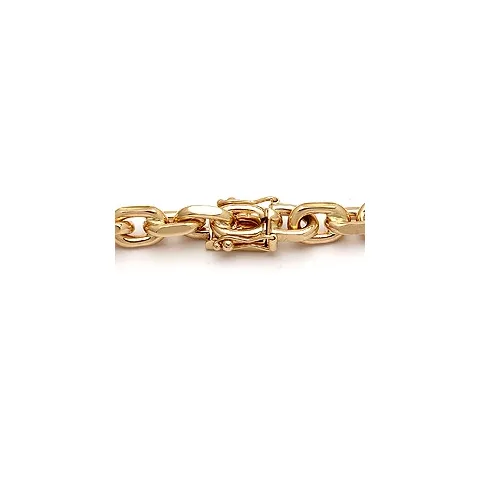 BNH Anker facet armband aus 8 Karat Gold 18,5 cm x 6,0 mm