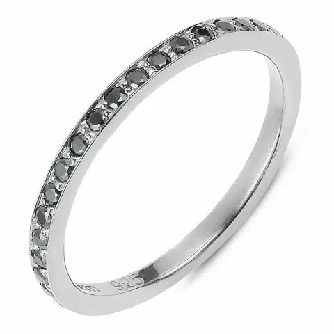 Drei-in-einem Ring aus Silber mit oxidiertem Sterlingsilber mit vergoldetem Sterlingsilber