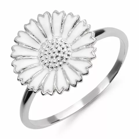 Kollektionsmuster Marguerite Ring aus rhodiniertem Silber